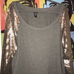 Torrid Sequined Sweater Top